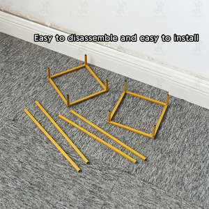 Lời Hứa Mới Đám Cưới Lãng Mạn Demountable Tối Giản Cuboid Khung Thiết Kế Xương Hoa Đứng Cho Đám Cưới Backdrop Trang Trí Nội Thất - Product Image 3