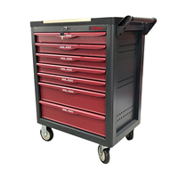Chariot à outils robuste en acier avec 7 tiroirs, armoire de rangement, organisateur d'outils en acier, personnalisable OEM