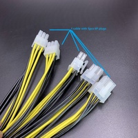 Kabel Harness Elektronik Bx 5557-6Y Plug Male APW3 UL1569-18AWG Kuning/Hitam