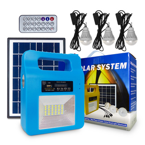 เครื่องกำเนิดพลังงานแสงอาทิตย์12V 20W แบบพกพาพร้อมแผงพลังงานแสงอาทิตย์