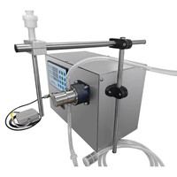 Machine de remplissage semi-automatique à pompe magnétique haute performance pour liquides, équipement de remplissage de boissons et d'eau avec contrôle précis du volume pour l'industrie alimentaire