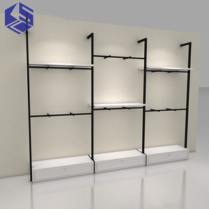 Tùy Chỉnh Bằng Gỗ Kim Loại Cửa Hàng Đồ Nội Thất Bán Lẻ Hàng May Mặc Hiển Thị Giá Kệ Trẻ Em Của Cửa Hàng Quần Áo Hiển Thị Cho Cửa Hàng Sử Dụng - Product Image 3