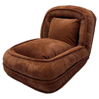 Style japonais nouveau design Durable toutou une personne Compression mousse canapé tissu pliable meubles de maison pour salon