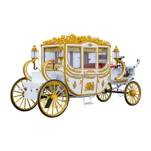 Chariot de Mariage Électrique OEM Royal Néerlandais pour Vente – Carrosse à Chevaux Spécial Transport - Product Image 4