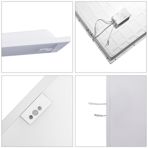 Intellibond Commercial 40W Regulable Square 60x60 Lámpara de techo con retroiluminación <span class=keywords><strong>Sensor</strong></span> de movimiento incorporado <span class=keywords><strong>Led</strong></span> <span class=keywords><strong>Panel</strong></span> plano Iluminación interior - Product Image 3