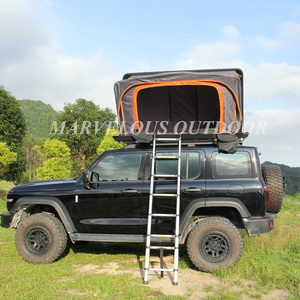 Tente de toit de <span class=keywords><strong>camping</strong></span> tout-terrain 4WD SUV imperméable et automatique tissu Oxford en aluminium pour voitures et <span class=keywords><strong>camping</strong></span> en plein air - Product Image 2