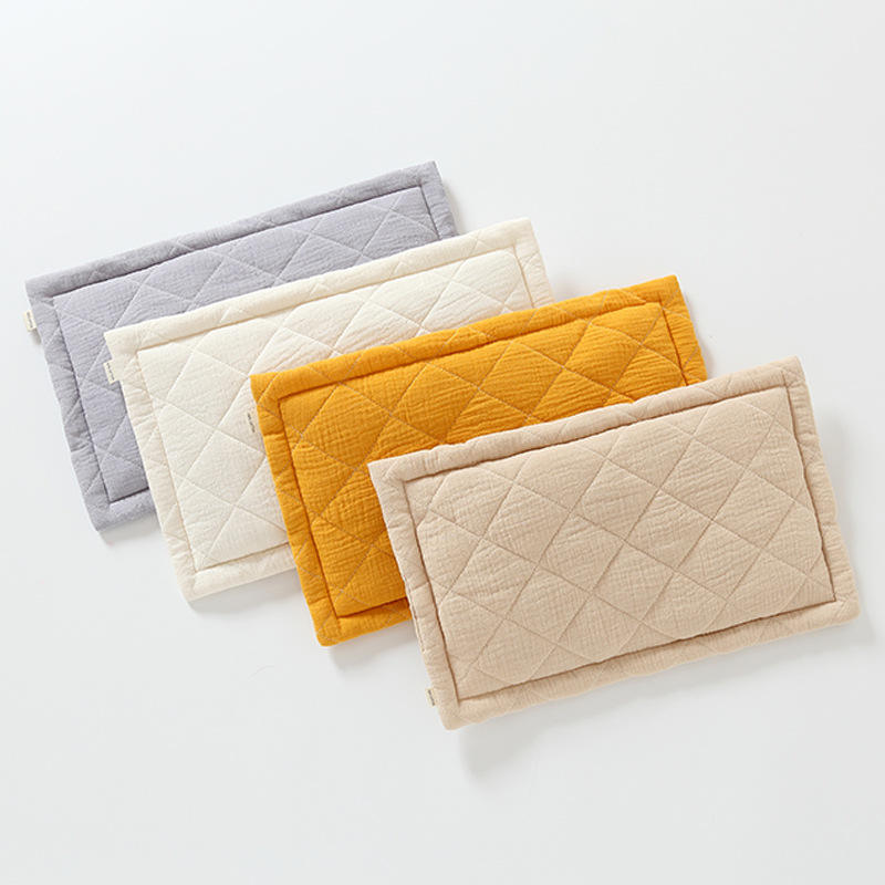 Kids Pillow for Toddler Bed Daycare and Travel Flat Thin Pillow