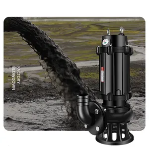 Yüksek kalite 0.75kw-22kw dalgıç kanalizasyon pompası atık su pompası fabrika fiyat