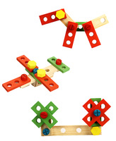 Coffret d'outils de réparation en bois Montessori personnalisé de 37 pièces, jeu de simulation, bricolage, construction, jouets STEM pour développer la motricité fine