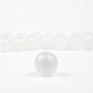 Sphère en plastique transparente creuse Fleid avec ouverture filetée pour insertion de lumière LED, moulage par soufflage, couleur personnalisable, modèle SCP-0003 - Product Image 3