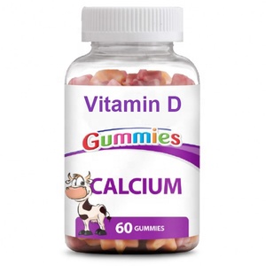 Gummie di vitamina calcio senza zucchero più magnesio sapore naturale masticabile integratore salute delle ossa denti integratori immunitari a base di erbe - Product Image 1