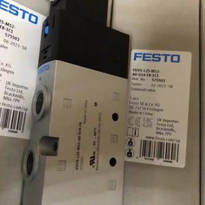 Válvula Solenoide Original VUVS-L25-M52-AD-G14-F8-1C1 575503 Disponible en Stock - Product Image 1