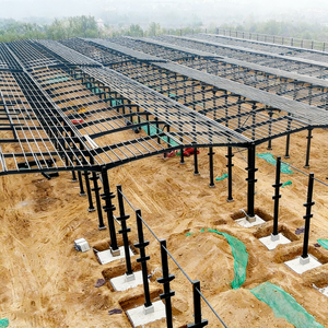 Struttura in acciaio pesante economica per allevamenti: Gabbie per polli, Pollai, Capannone per capre, Capannoni agricoli, <span class=keywords><strong>Officina</strong></span> in acciaio, Taglio - Product Image 1