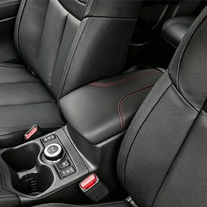 Funda de cuero para reposabrazos central para Nissan Qashqai J11 2014-2020, protección de cuero de microfibra auténtica - Product Image 2