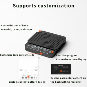 2025 mới tùy chỉnh Hợp kim nhôm USB Nhà Bếp Cân bằng mini siêu mỏng cà phê quy mô kỹ thuật số với bộ đếm thời gian - Product Image 5