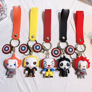 Llavero Abridor de Botellas de Goma Promocional al por Mayor, Diseño Personalizado, Ecológico, No Tóxico, Halloween, <span class=keywords><strong>Joker</strong></span>, Dibujos Animados en 3D - Product Image 3