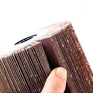 แผ่นขัดกระดาษทรายทรงกระบอก Sky Eagle ขนาด 115 มม. x 100 มม. ความหยาบปานกลาง สำหรับเครื่องเจียรไฟฟ้า ขัดเงาและเจียร - Product Image 1