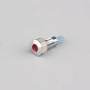 CMP 8mm DC 24V mühürlü lehim terminali Metal gösterge lambası - Product Image 2