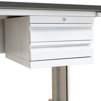 Banco DE TRABAJO ESD electrónico multifuncional con cajones OEM personalizado antiestático ajustable mesa de trabajo ESD banco de trabajo extendido