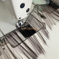 Machine à coudre à trois têtes pour cheveux, meilleure qualité, équipement pour tresses, machine à tisser les perruques