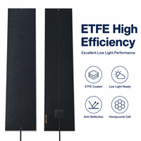 Panneaux solaires flexibles adhésifs 60W 80W 100W, bandes solaires photovoltaïques ultra-minces pour clôtures, stores solaires et panneaux de pergola