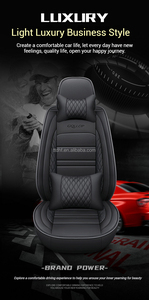 Tasarımcı lüks araba koltuğu kapakları siyah PVC tam Set evrensel nefes PU deri yeni enerji Rongwei I 5 spor tarzı araba koltuğu - Product Image 3