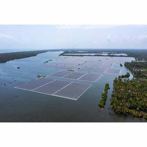 Sistema de piscina de olas Calentador de agua solar Sistema de piscina Panel solar flotante fotovoltaico Sistema de montaje Pv flotante en el agua - Product Image 1
