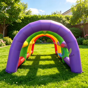 Arco Inflable de PVC de Grado Comercial con Tubos de Conexión para Alquiler en Carnavales Escolares de Verano - Product Image 5