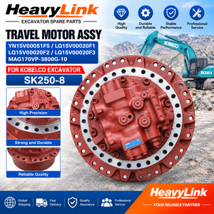 Motor de Traslación para Excavadora Kobelco SK250-8 YN15V00051F5 LQ15V00020F1, Pieza de Maquinaria de Construcción - Product Image 5