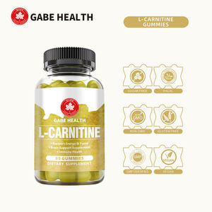 Vegan Pectin Zero Sugar L-Carnitine Chewy Gummies Enhance Exercise Stamina Alleviate <b>Post</b>-Training Fatigue for Active Adults - Product Image 4