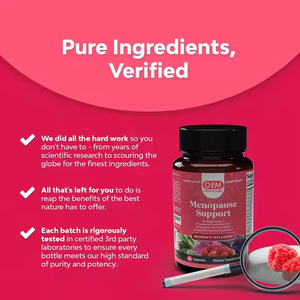 Capsules de haute qualité pour femmes ménopause Vitamine <span class=keywords><strong>D</strong></span> Magnésium Soutien Hormone Régulation Flash Soulagement Probiotiques Suppléments Adulte - Product Image 2