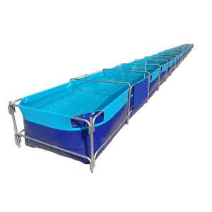 Bâche en PVC épaisse et résistante au froid, facile à installer, avec support en tube d'acier, pour bassin à poissons carré - Product Image 6