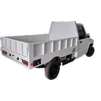 4x2 100% électrique 5kw 500kg Mini camion à benne basculante léger Rhd Mini benne hydraulique Pick-up 4 roues camion à benne basculante de jardin