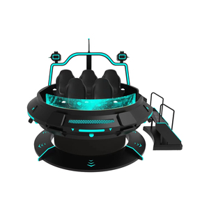 Suministro de fábrica, de gran tamaño para 5 personas platillo volador, simulador de VR para interiores, gafas de cine 9D VR, gran ganancia de dinero para diversión - Product Image 4