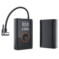 Rechargeable 150PSI Cordless Bicycle Mini Pump with Tire Pressure Monitor Cycle Air Pump Inflators