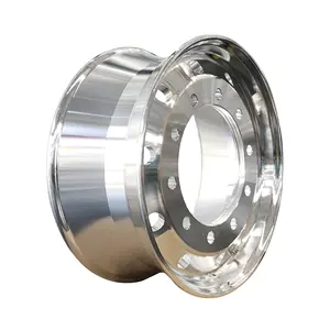 22.5x9.0 lucidatura ruote in alluminio 22.5 per cerchione e pneumatico per camion