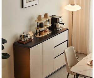 Buffet <span class=keywords><strong>de</strong></span> style moderne, meubles <span class=keywords><strong>de</strong></span> salle à manger chinoise, compartiments <span class=keywords><strong>de</strong></span> <span class=keywords><strong>rangement</strong></span> spacieux pour la cuisine, utilisation en extérieur, hôtel, panneaux <span class=keywords><strong>de</strong></span> particules - Product Image 2