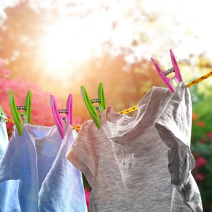 Pinces à linge en plastique en gros, clips de corde à linge durables, pinces à ressort robustes, épingles à vêtements <span class=keywords><strong>pour</strong></span> <span class=keywords><strong>chaussettes</strong></span> et linge - Product Image 1