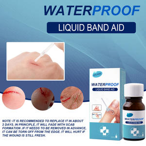 10ml eelhoe sıvı yara pansuman sıvı bant yardım mutfak bıçağı kesim aşınma yanık güneş yanığı yara bakımı jel - Product Image 2