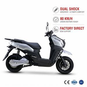 Motocicleta Eléctrica <span class=keywords><strong>de</strong></span> Alta Velocidad <span class=keywords><strong>de</strong></span> 2000w, Scooter Eléctrico <span class=keywords><strong>de</strong></span> Litio <span class=keywords><strong>de</strong></span> Diseño Nuevo y Económico para Adultos, Motocicleta Eléctrica con Batería, China - Product Image 1