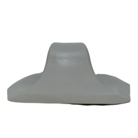 Accessoires de poignée octogonale pour bateau gonflable en PVC, noir/gris, 245x110x45mm