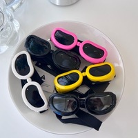 Vente en gros de produits pour animaux de compagnie lunettes de soleil pour chiens chats vêtements accessoires créateur de mode luxe perle lunettes de soleil pour animaux de compagnie