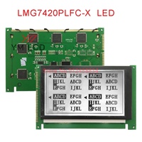 LMG7420PLFC-X Panel tampilan layar LCD FSTN industri 20 Pin 5.1 inci 240*128