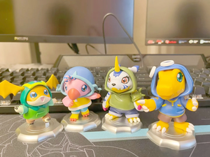 Venta al por Mayor de 8 Piezas/Juego de Figuras de Anime Digitales de Monstruos Originales de Bandai al 100%, Caja Ciega de la Serie <span class=keywords><strong>Digimon</strong></span> Adventure, Modelo de Juguete para Regalos - Product Image 4