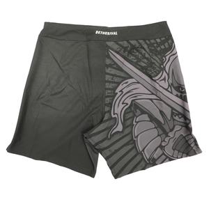 Pantalones Cortos de Lucha Negros de Sublimación para Hombre, Tela Premium Spandexfight de BETHERIVAL, Logotipo Personalizado, Pantalones Cortos de Grappling Bjj Mma - Product Image 2