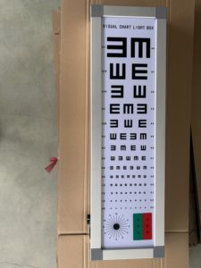 Tabla de prueba oftálmica eléctrica de 2025, caja de tabla de prueba de visión ocular LED Visual - Product Image 6