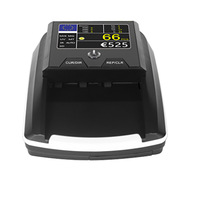 Détecteur de Billets Euros Dollars avec Écran TFT 136T, Lampe et Matériau Plastique, Fonctionnant sur Piles