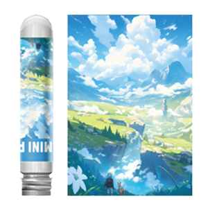 Mini puzzle de 150 pièces en carton bleu, motif paysage créatif, jouet éducatif pour enfants de 2 à 4 ans et adultes - Product Image 1