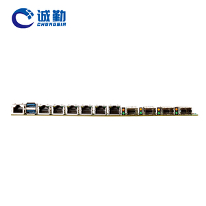OEM 6Lan 4 * SFP 10G เมนบอร์ด1U ความปลอดภัยเครือข่าย2DDR4เซิร์ฟเวอร์ pfense Firewall motherboard กับ12th Gen LGA 1700 H610ชิปเซ็ต Q670 <span class=keywords><strong>H670</strong></span> - Product Image 3