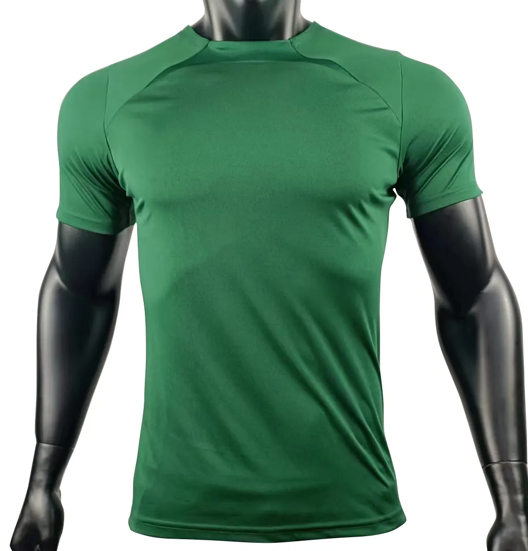 Op Maat Gemaakt Voor Mannen En Vrouwen Hoge Kwaliteit Jogging Gym Fitness Populaire O-hals T-Shirt